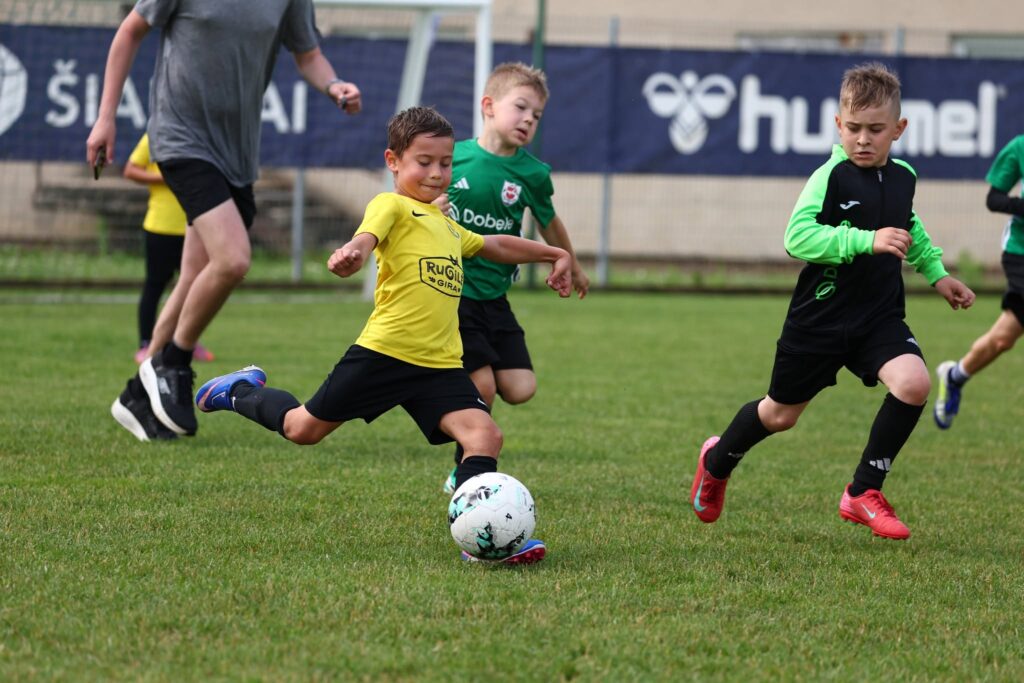 Vasaros futbolo stovyklos: pirmoji – užpildyta, antroje likusių vietų skaičius sparčiai mažėja